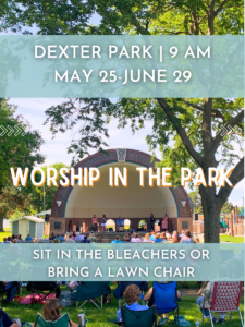 Worship in the park (3 x 4 in)