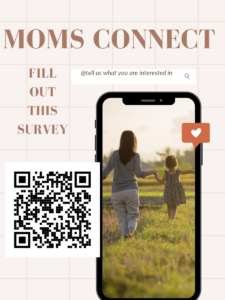 Moms Connect (3 x 4 in)